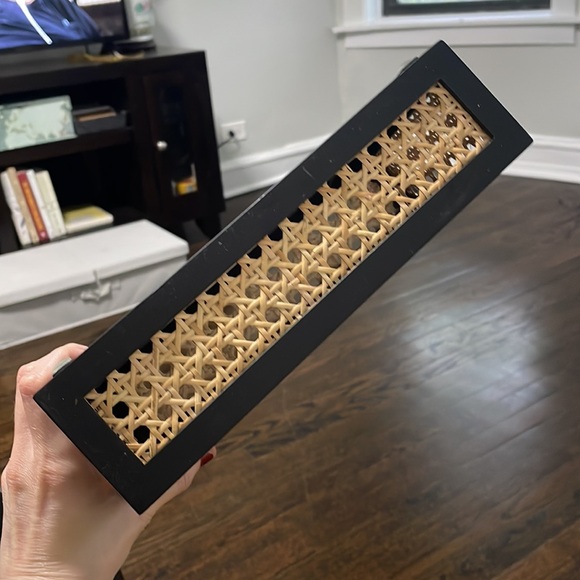 The Container Store Wicker Tray - Picture 3 of 3